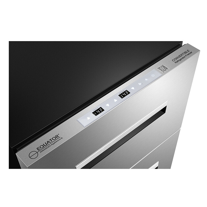 24" 2 Drawer 2 Zone CONVERTIBLE REFRIGERATOR-FREEZER 5cf Sabbath Mode DRFC5292, product image 22 of 31
