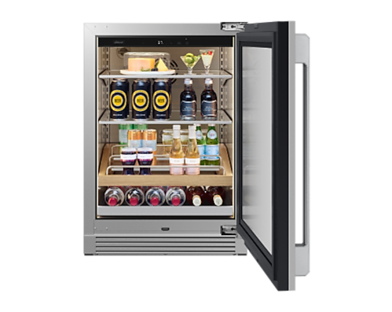 24-inch Undercounter Beverage Refrigerator DRR24G7400APDA, product image 5 of 7