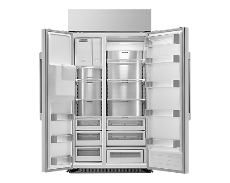 42-inch Built-in Side-by-side Refrigerator DRS425300SRDA, product image 3 of 3