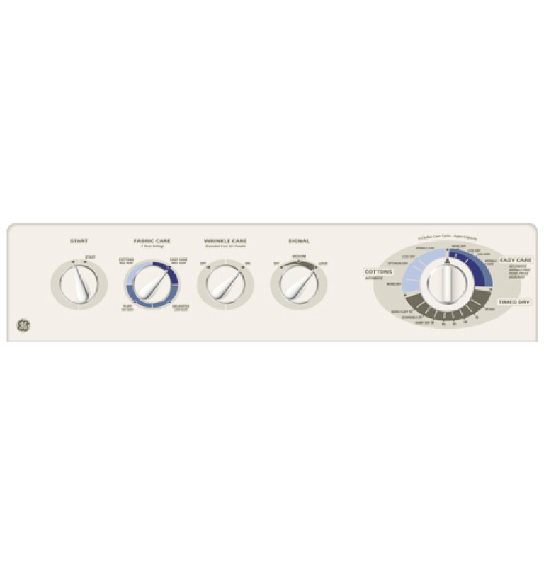 7.0 Cu. Ft. Super Capacity Electric Dryer with Stainless Steel Drum DRSR483EDCC, product image 2 of 2