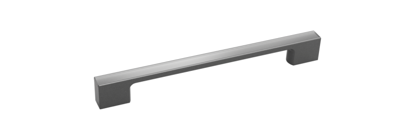 Decor set for retrofitting built-in series handle on kitchen cabinetry. DS7000VITROGRGR