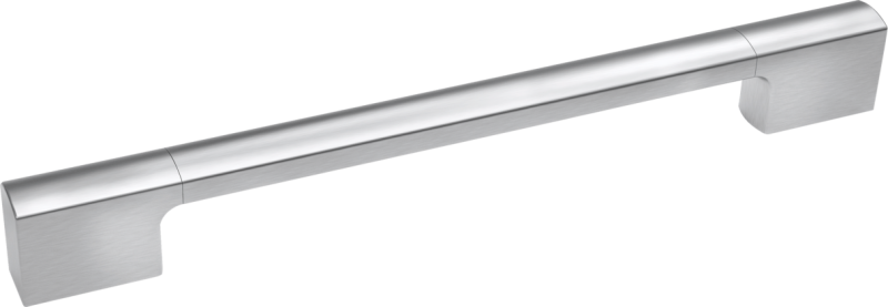 Decor set for retrofitting built-in series handle on kitchen cabinetry. DS7708SWIVELINGEDSTCLST