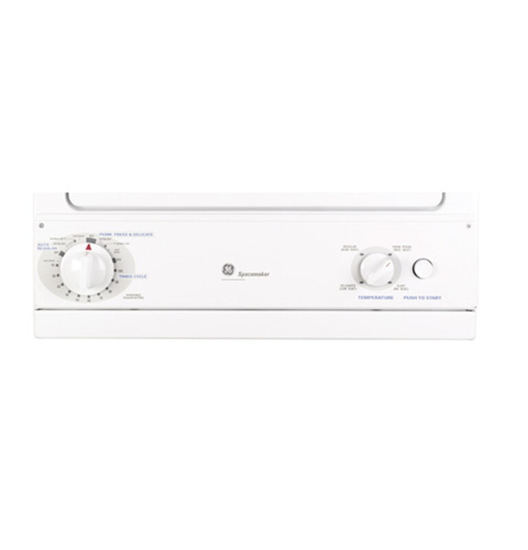 GE Spacemaker 240V 3.6 cu. ft. Capacity Stationary Electric Dryer view 2