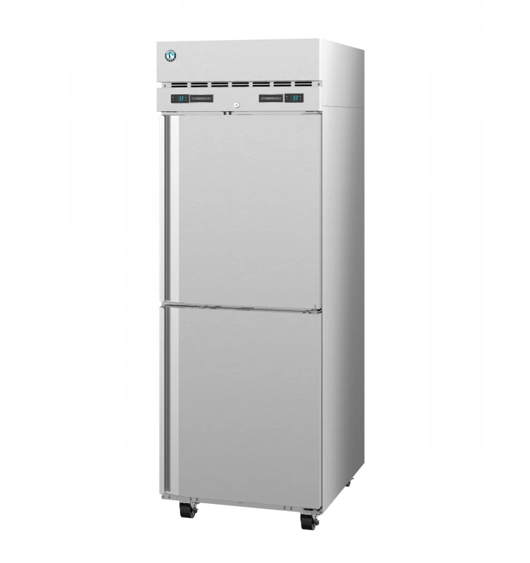 DT1A-HS, Refrigerator and Freezer, Single Section Dual Temp Upright, Half Stainless Doors with LockTitle DT1AHS