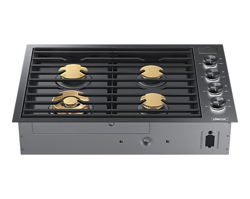 30-inch Gas Cooktop DTG30M954FMDA, product image 2 of 4