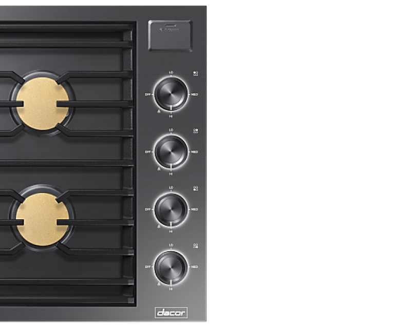30-inch Gas Cooktop DTG30M954FMDA, product image 3 of 4