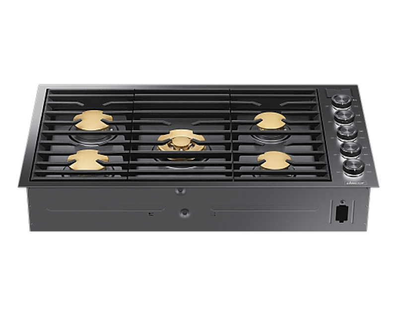 36-inch Gas Cooktop DTG36M955FMDA, product image 2 of 4