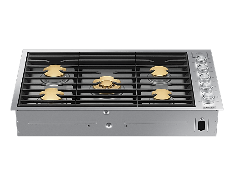 36-inch Gas Cooktop DTG36M955FSDA, product image 2 of 4