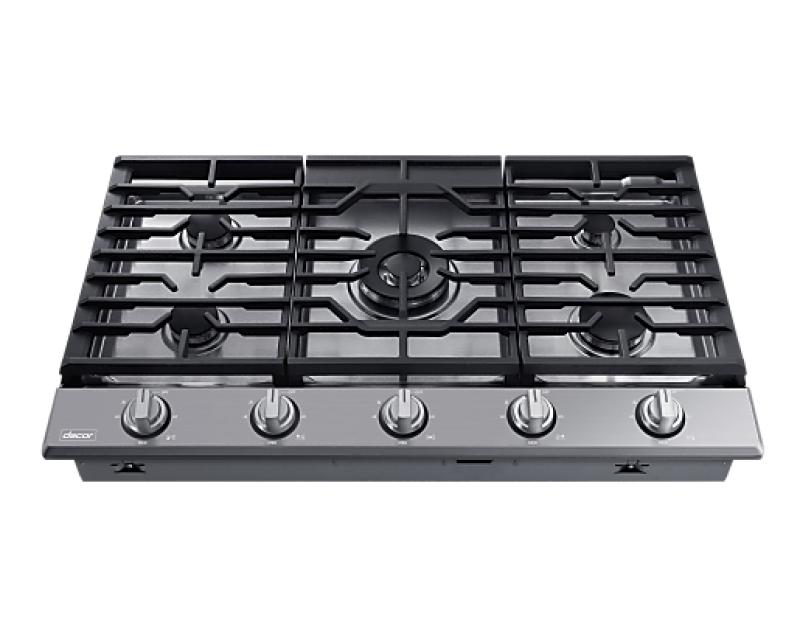 36-inch Gas Cooktop DTG36P875NSDA, product image 2 of 6