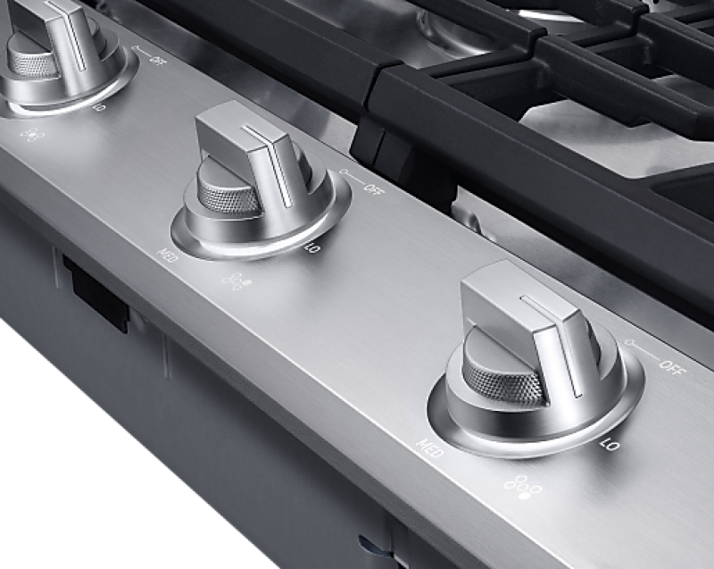 36-inch Gas Cooktop DTG36P875NSDA, product image 4 of 6