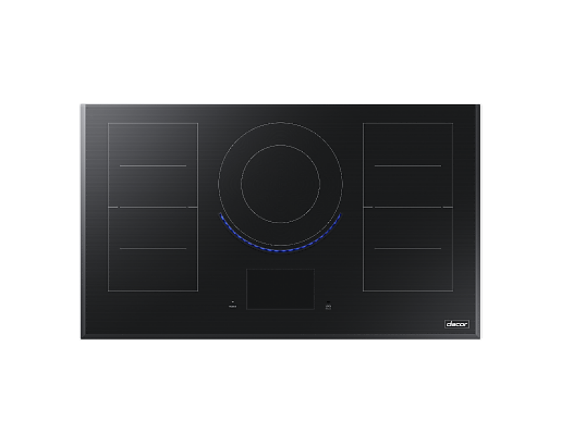 36-inch Induction Cooktop, Lcd, Frameless DTI36M977BBDA
