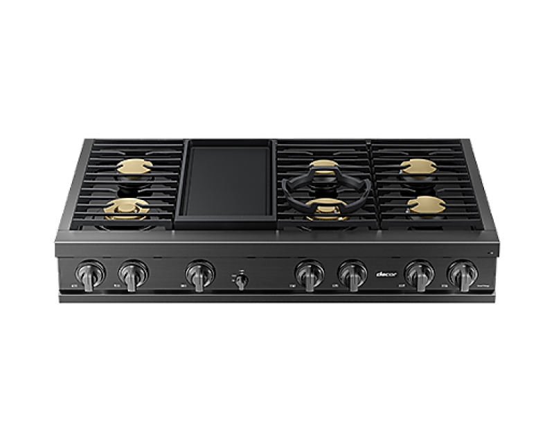 48-inch Gas Rangetop With Built-in Griddle DTT48T963GMDA