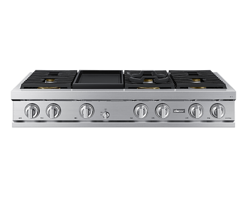 48-inch Gas Rangetop With Built-in Griddle DTT48T963GSDA