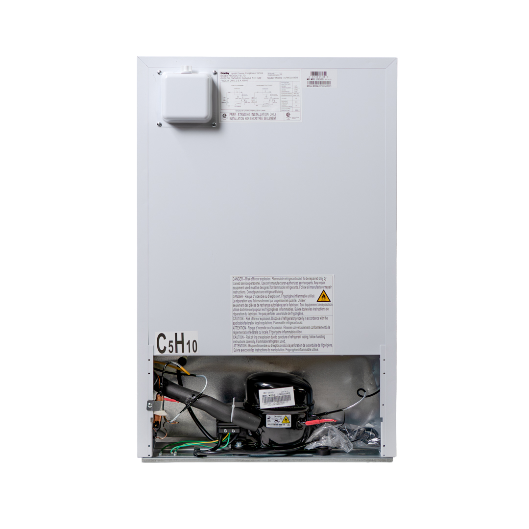3.2 cu. ft. Upright Freezer view 4