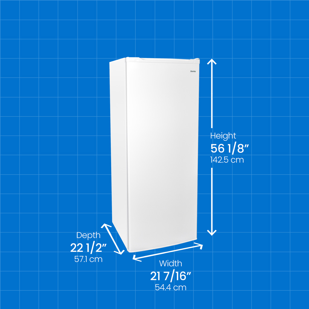 6.0 Cu. Ft. Upright Freezer DUFM060B2WDB