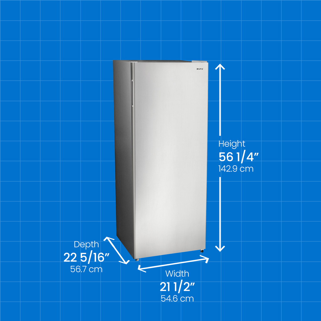 6.8 Cu. Ft. Convertible Upright Freezer Look DUFM068A1SCDB