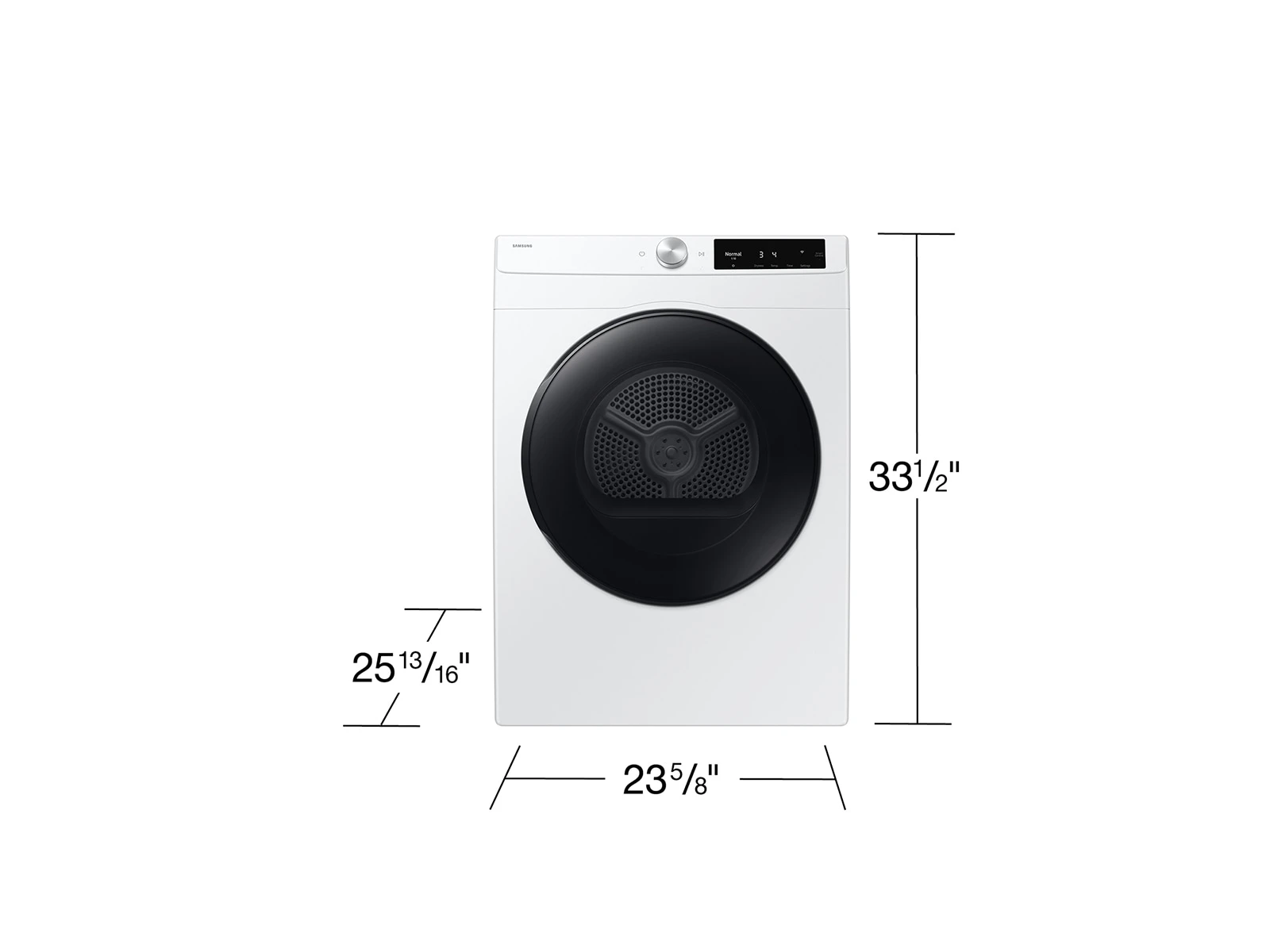 Laundry Dryer with AI Control and Sensor Dry DV25FG60BVBEA2