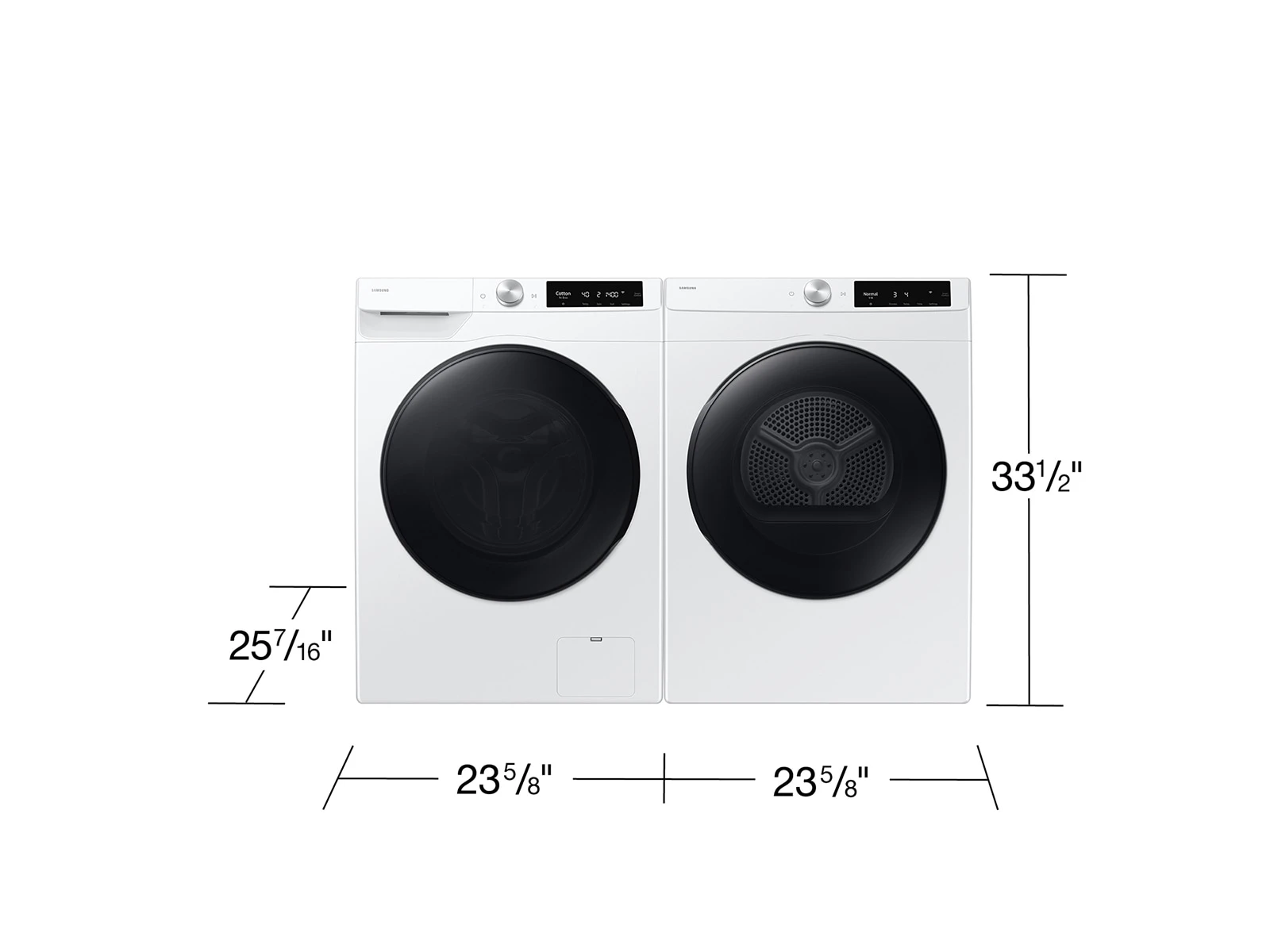 Laundry Dryer with AI Control and Sensor Dry DV25FG60BVBEA2