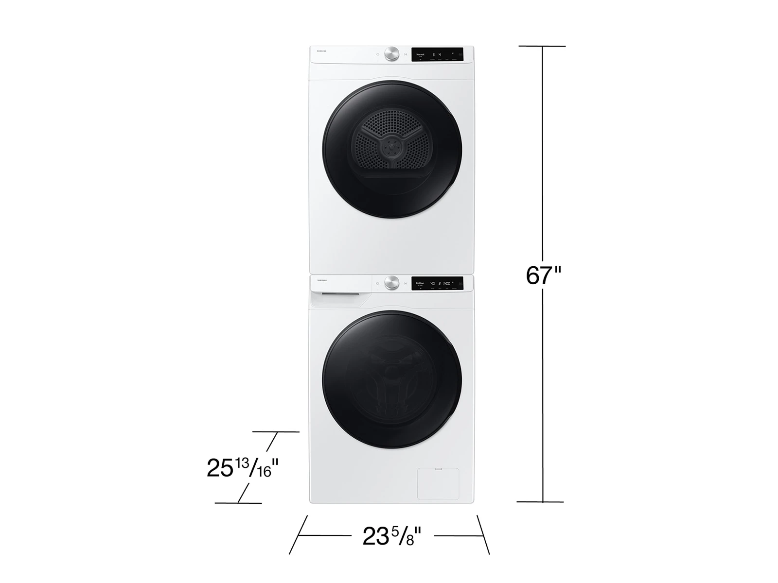 Laundry Dryer with AI Control and Sensor Dry DV25FG60BVBEA2