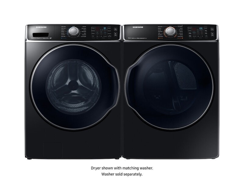 9.5 cu. ft. Electric Dryer in Black DV56H9100EV