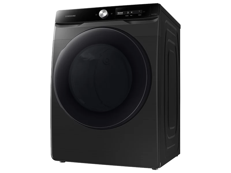 7.5 cu. ft. Smart Dial Electric Dryer with Super Speed Dry in Brushed Black DVE45A6400VA3