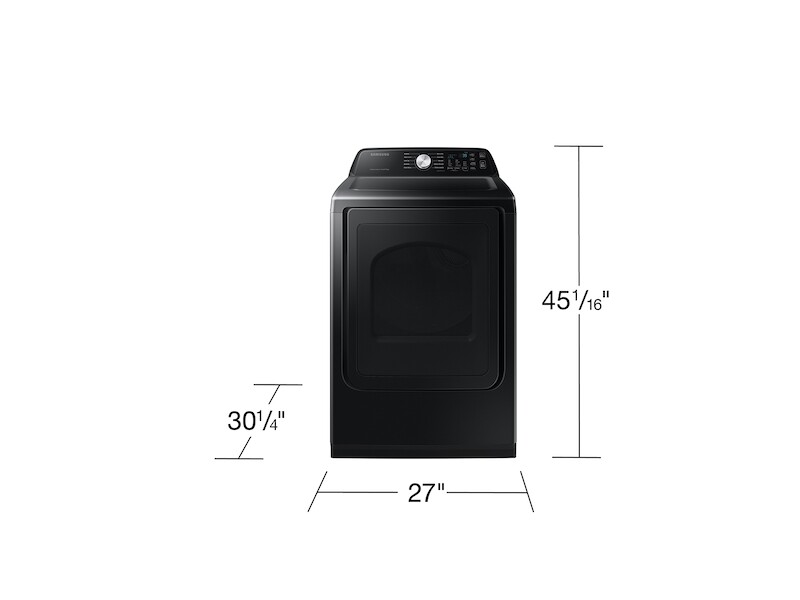 7.4 cu. ft. Electric Dryer with Sensor Dry in White DVE45T3400WA3
