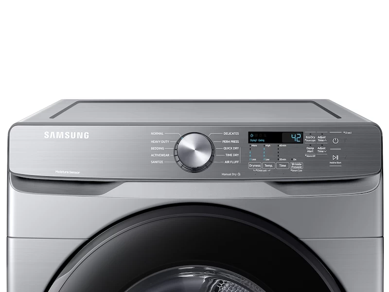7.5 cu. ft. Front Load Electric Dryer with Sensor Dry DVE45T6000PA3