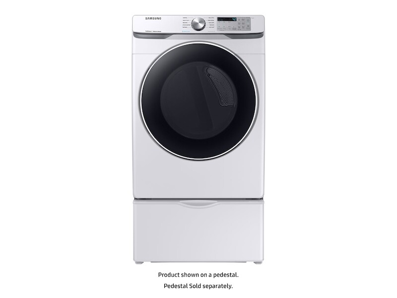 7.5 cu. ft. Electric Dryer with Steam Sanitize+ in White DVE45T6200WA3