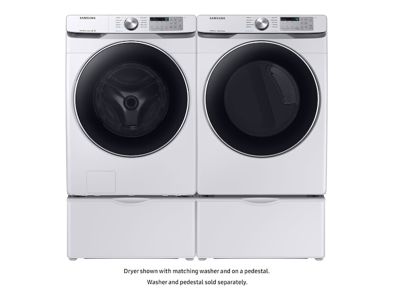 7.5 cu. ft. Electric Dryer with Steam Sanitize+ in White DVE45T6200WA3