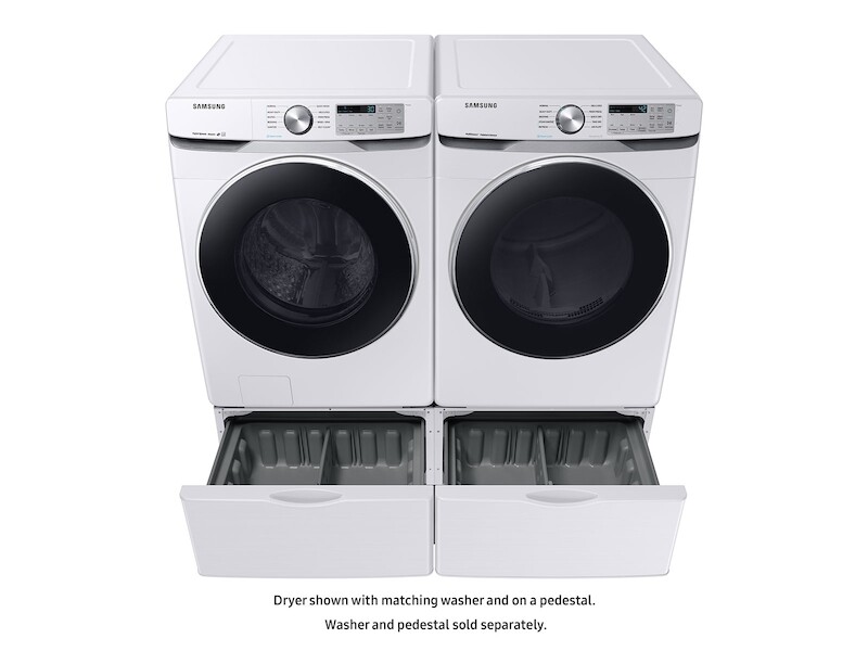 7.5 cu. ft. Electric Dryer with Steam Sanitize+ in White DVE45T6200WA3