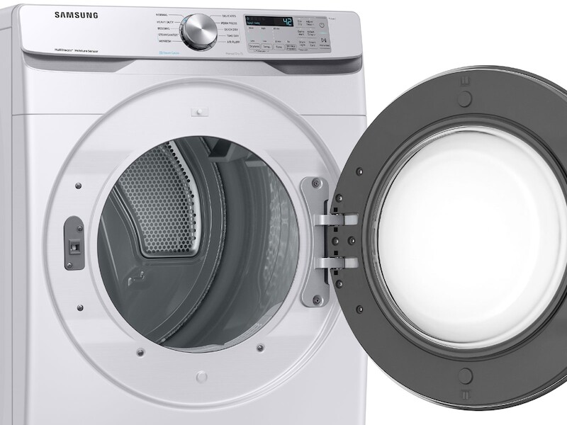 7.5 cu. ft. Electric Dryer with Steam Sanitize+ in White DVE45T6200WA3