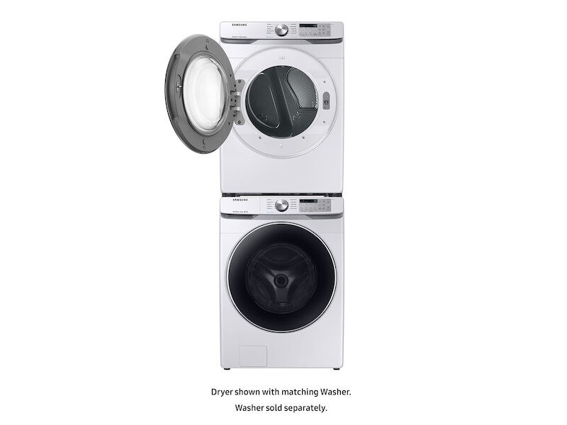 7.5 cu. ft. Electric Dryer with Steam Sanitize+ in White DVE45T6200WA3