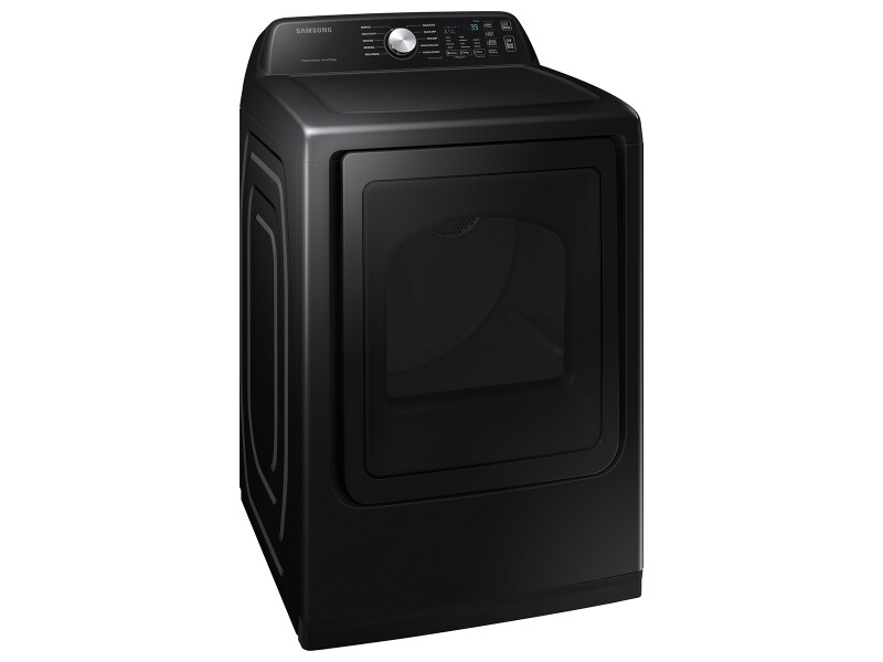 7.4 cu. ft. Smart Electric Dryer with Sensor Dry in Brushed Black DVE47CG3500VA3
