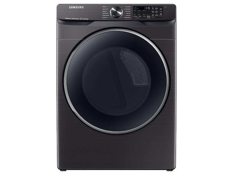 7.5 cu. ft. Smart Electric Dryer with Steam Sanitize+ in Brushed Black DVE50A8500VA3
