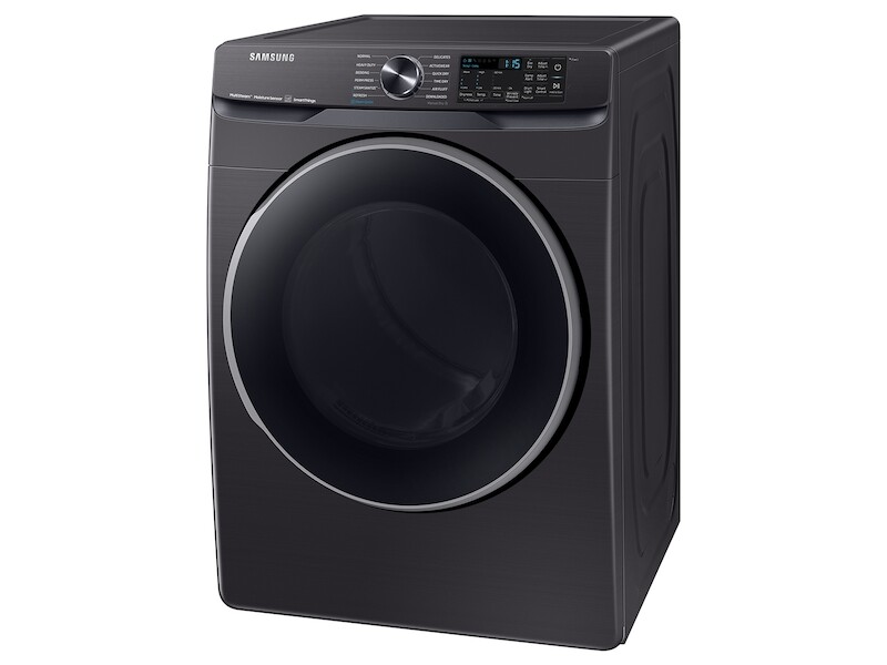 7.5 cu. ft. Smart Electric Dryer with Steam Sanitize+ in Brushed Black DVE50A8500VA3