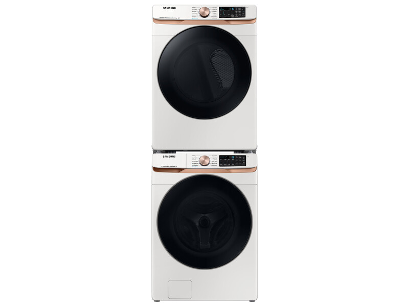 7.5 cu. ft. Smart Electric Dryer with Steam Sanitize+ and Sensor Dry in Ivory DVE50BG8300EA3