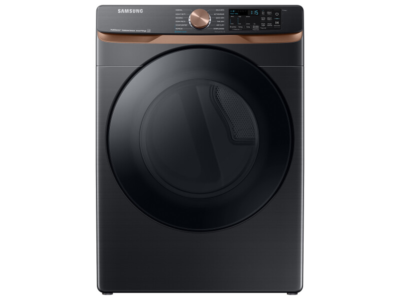 7.5 cu. ft. Smart Electric Dryer with Steam Sanitize+ and Sensor Dry in Brushed Black DVE50BG8300VA3