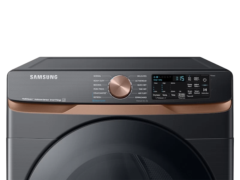 7.5 cu. ft. Smart Electric Dryer with Steam Sanitize+ and Sensor Dry DVE50BG8300VA3
