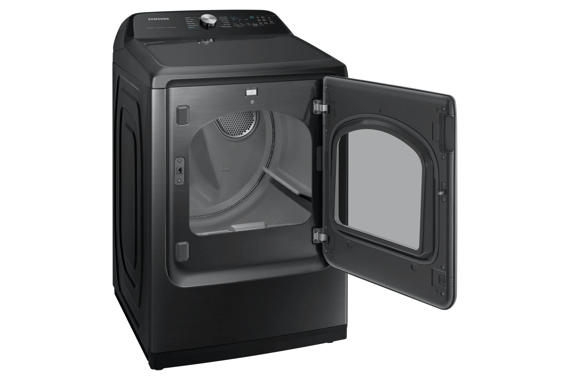 7.4 cu. ft. Smart Electric Dryer with Steam Sanitize+ in Brushed Black DVE52A5500VA3