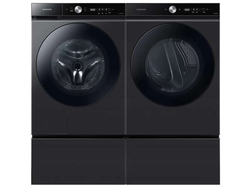 Bespoke 7.6 cu. ft. Ultra Capacity Electric Dryer with Super Speed Dry and AI Smart Dial in Brushed Black DVE53BB8700VA3