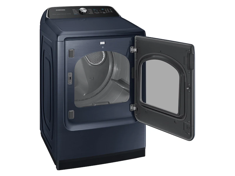 7.4 cu. ft. Smart Electric Dryer with Pet Care Dry and Steam Sanitize+ in Brushed Navy DVE54CG7150DA3