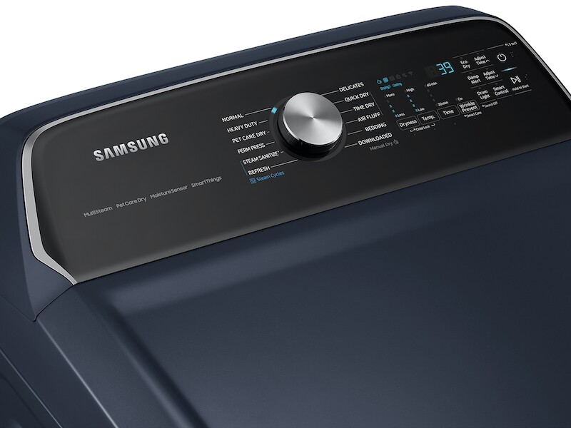 7.4 CF Smart Electric Dryer with Steam Sanitize, Pet Care Dry DVE54CG7150WA3