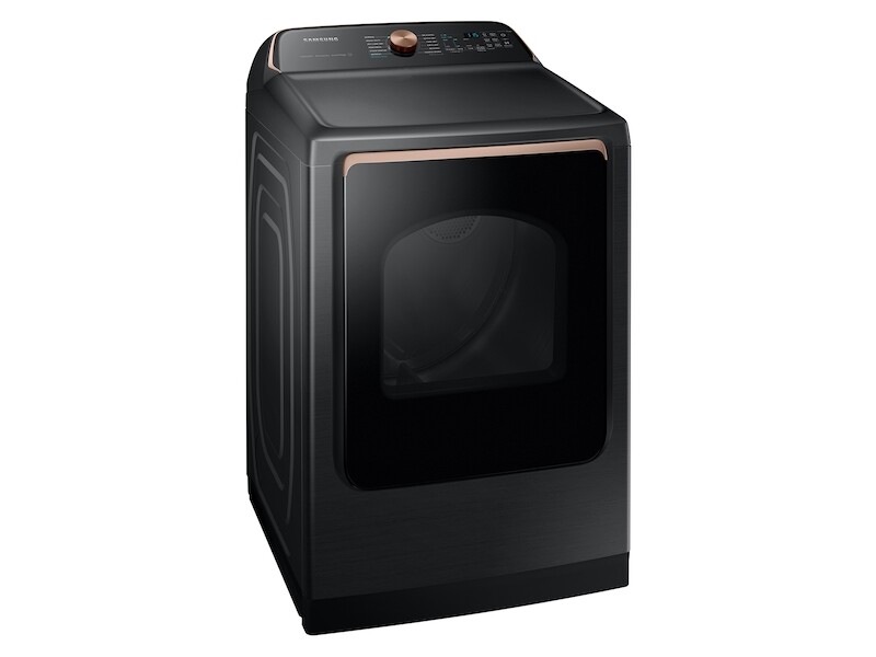 7.4 cu. ft. Smart Electric Dryer with Pet Care Dry and Steam Sanitize+ in Brushed Black DVE54CG7550VA3