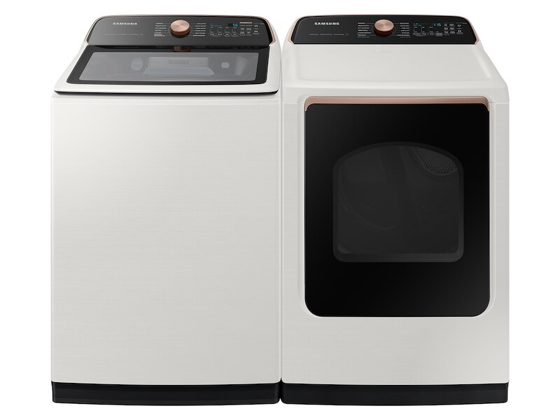 7.4 cu. ft. Electric Dryer with Steam Sanitize+ in Champagne DVE54R7600CA3