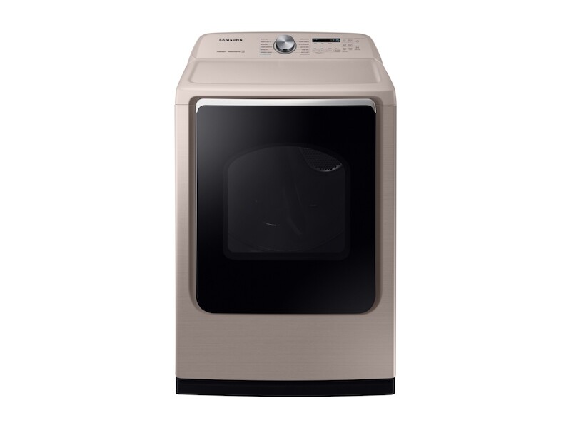 7.4 cu. ft. Electric Dryer with Steam Sanitize+ in Champagne DVE54R7600WA3