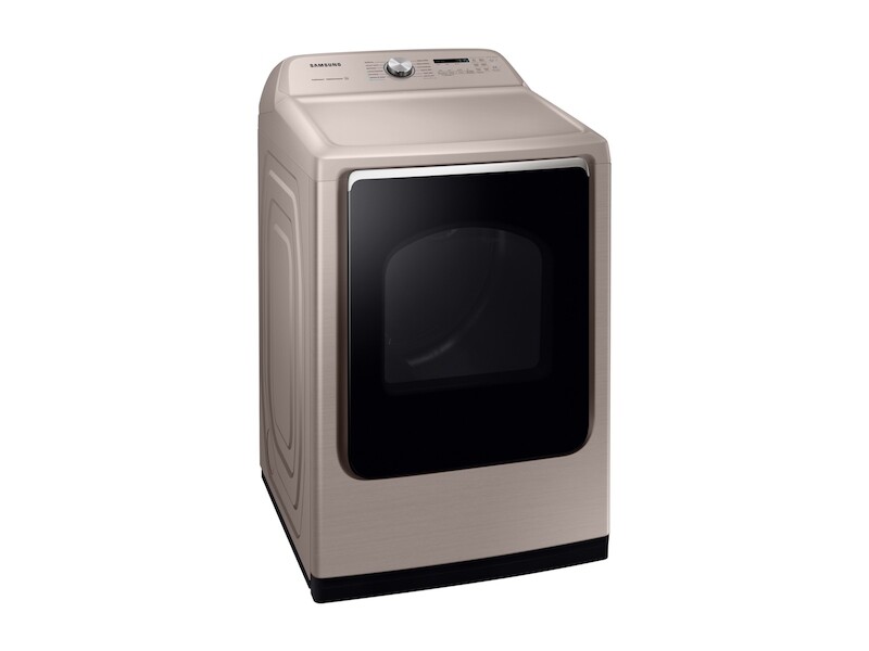 7.4 cu. ft. Electric Dryer with Steam Sanitize+ in Champagne DVE54R7600WA3