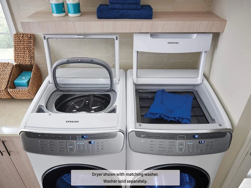 7.5 cu. ft. Smart Electric Dryer with FlexDry DVE60M9900WA3