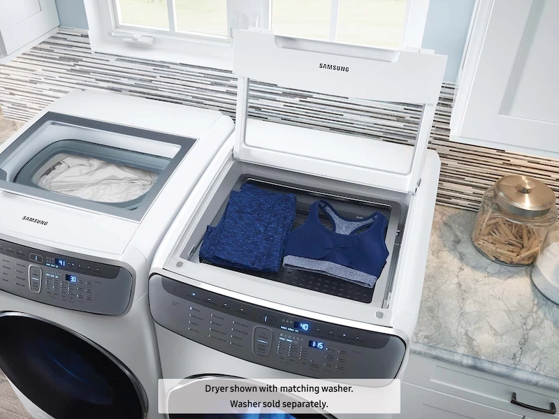 7.5 cu. ft. Smart Electric Dryer with FlexDry DVE60M9900WA3