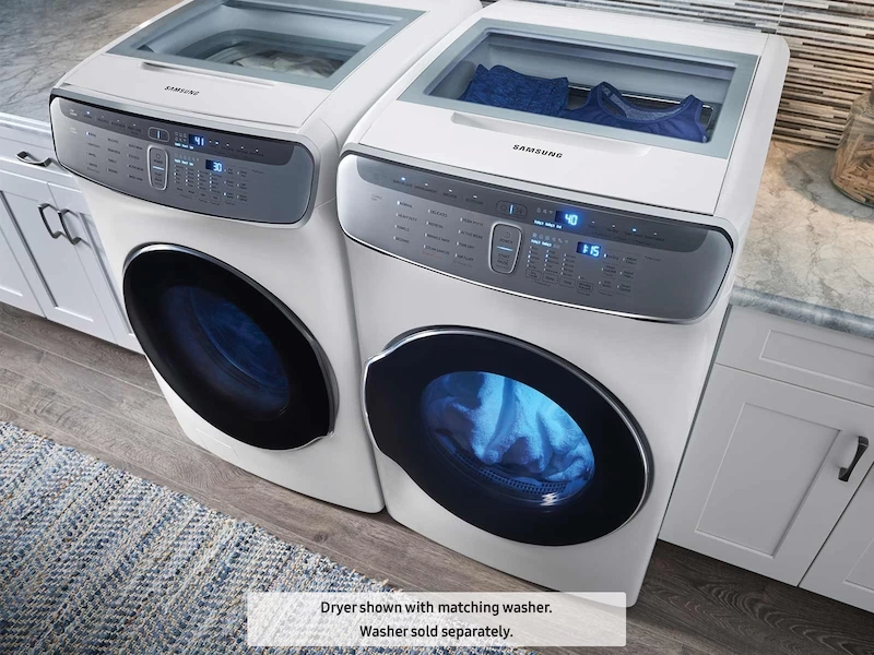 7.5 cu. ft. Smart Electric Dryer with FlexDry DVE60M9900WA3