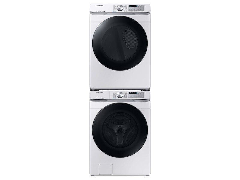7.5 cu. ft. Smart Gas Dryer with Steam Sanitize+ in White DVG45B6300WA3